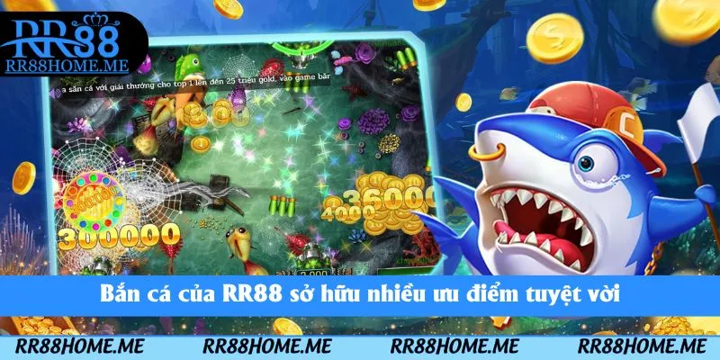 Top 10 Game Bắn Cá Chất Lượng Phần Thưởng Hấp Dẫn Tại RR88 2 Bắn cá của RR88 sở hữu nhiều ưu điểm tuyệt vời