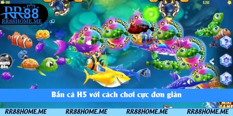 Bắn Cá RR88 - Chinh Phục Đại Dương Nhận Thưởng Khủng 5 Bắn cá H5 với cách chơi cực đơn giản
