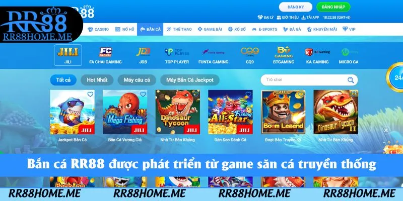 Bắn Cá RR88 - Chinh Phục Đại Dương Nhận Thưởng Khủng 1 Bắn cá RR88 được phát triển từ game săn cá truyền thống
