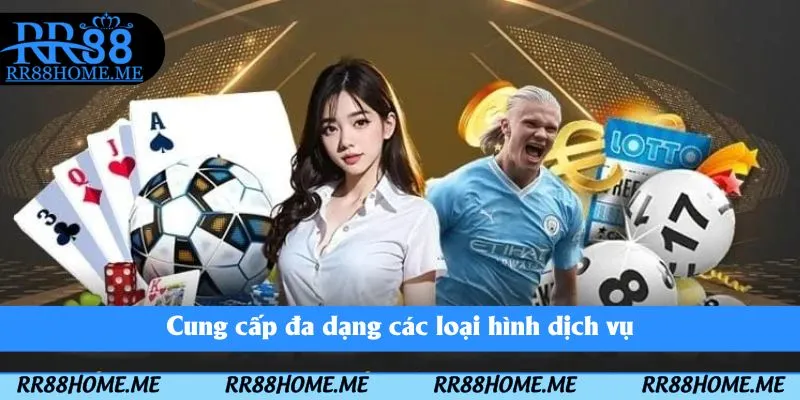 Giới Thiệu RR88 Cổng Game Xanh Chín Uy Tín 2025 3 Giới thiệu nhà cái RR88 Cung cấp đa dạng các loại hình dịch vụ