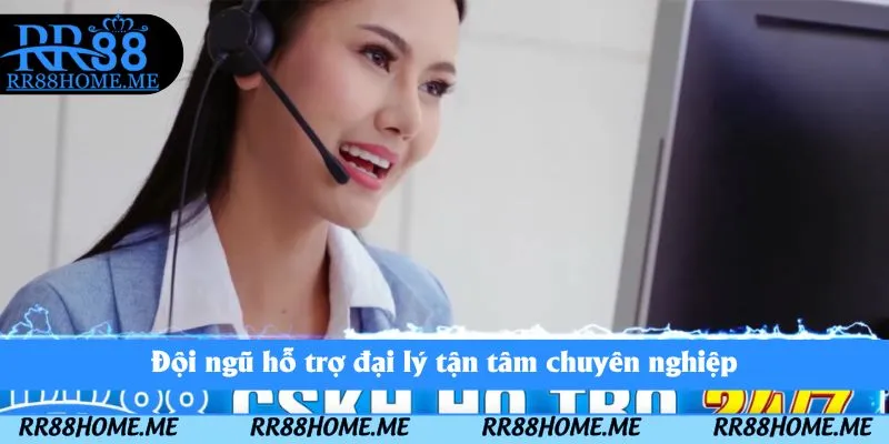 Đại Lý RR88 - Cơ Hội Kiếm Tiền Khủng Không Giới Hạn 3 Đội ngũ hỗ trợ đại lý tận tâm chuyên nghiệp