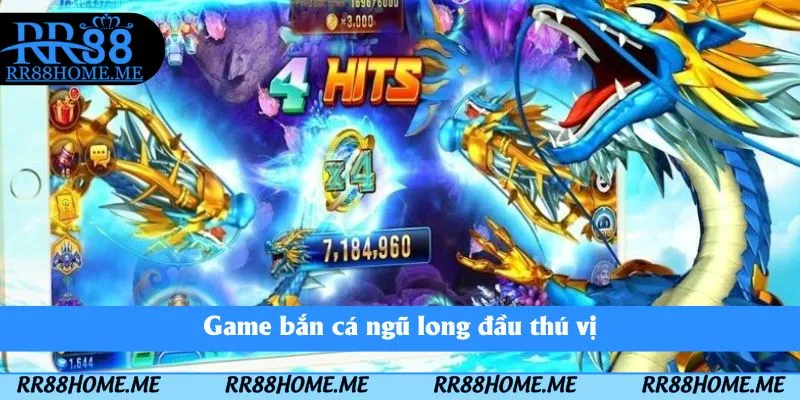 Bắn Cá RR88 - Chinh Phục Đại Dương Nhận Thưởng Khủng 4 Game bắn cá ngũ long đầu thú vị