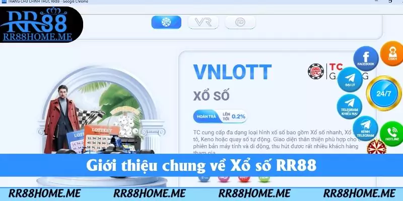 Xổ Số RR88 - Game Đơn Giản Trúng Thưởng To 1 Giới thiệu chung về Xổ số RR88