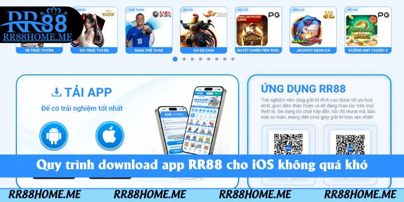 Hướng Dẫn Tải App RR88 - App Game Chất Lượng Trên Điện Thoại 5 Quy trình download app RR88 cho iOS không quá khó