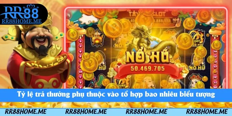 Nổ Hũ Thần Tài RR88 - Game Quay Hũ Nhận Thưởng Khủng 4 Tỷ lệ trả thưởng phụ thuộc vào tổ hợp bao nhiêu biểu tượng